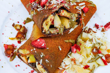 Raw vegan palacinky s nutellou